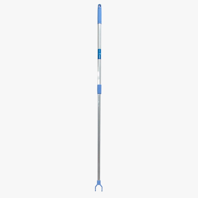 0041-4 120cm three sectionsof telescopic alumine pipe with cloth hanger fork